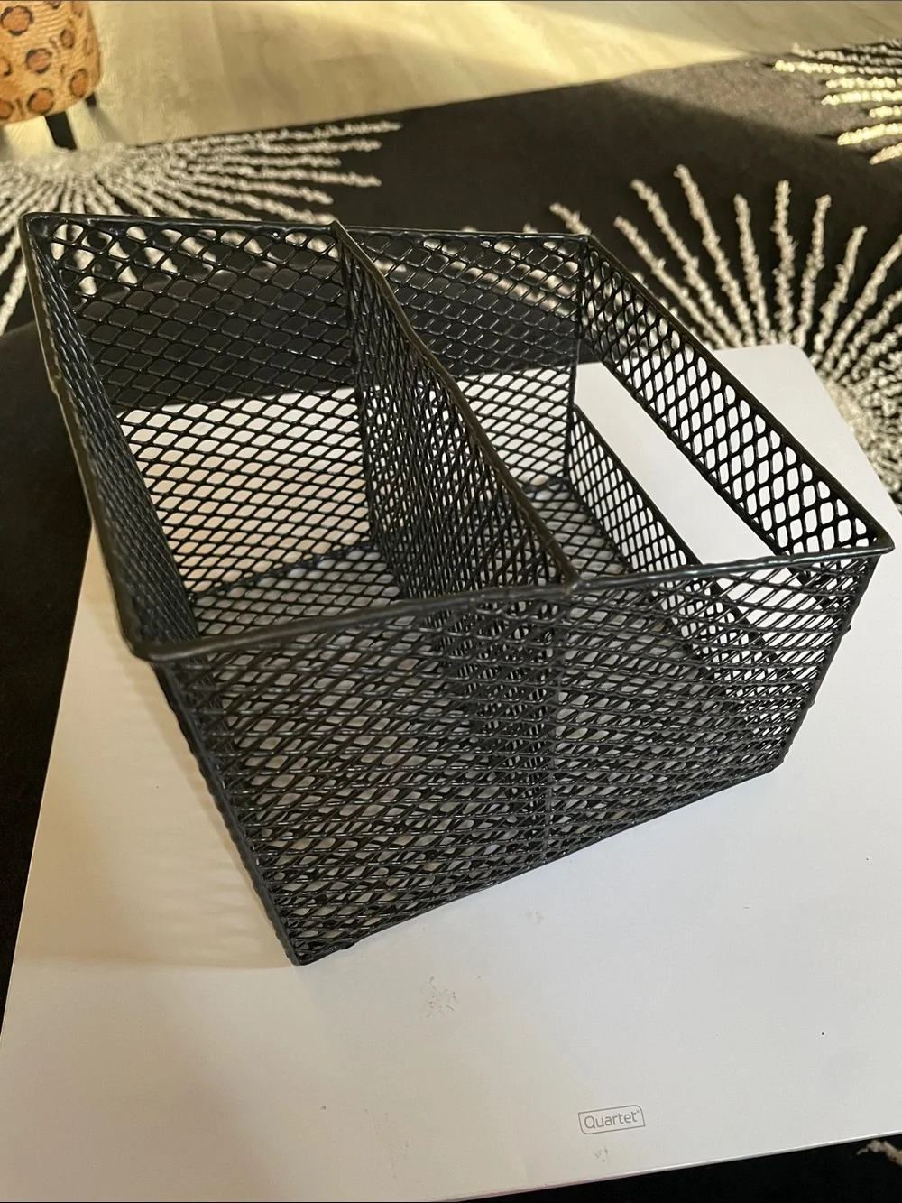 Black Mesh Wire Mesh for Desk Caddy/Organizer